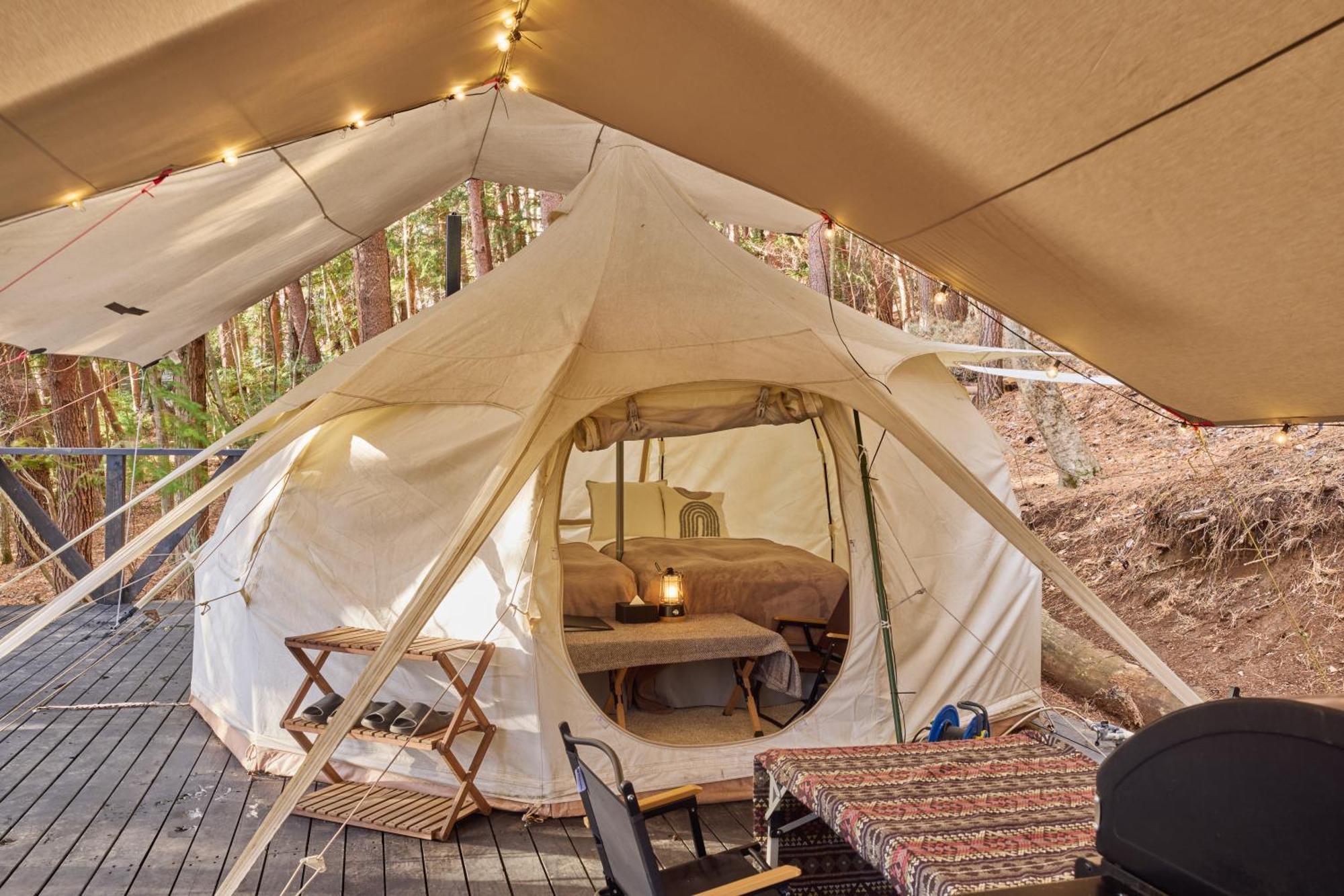 TOCORO. Mt.Fuji CAMP&GLAMPING Hotel Fujikawaguchiko Eksteriør billede