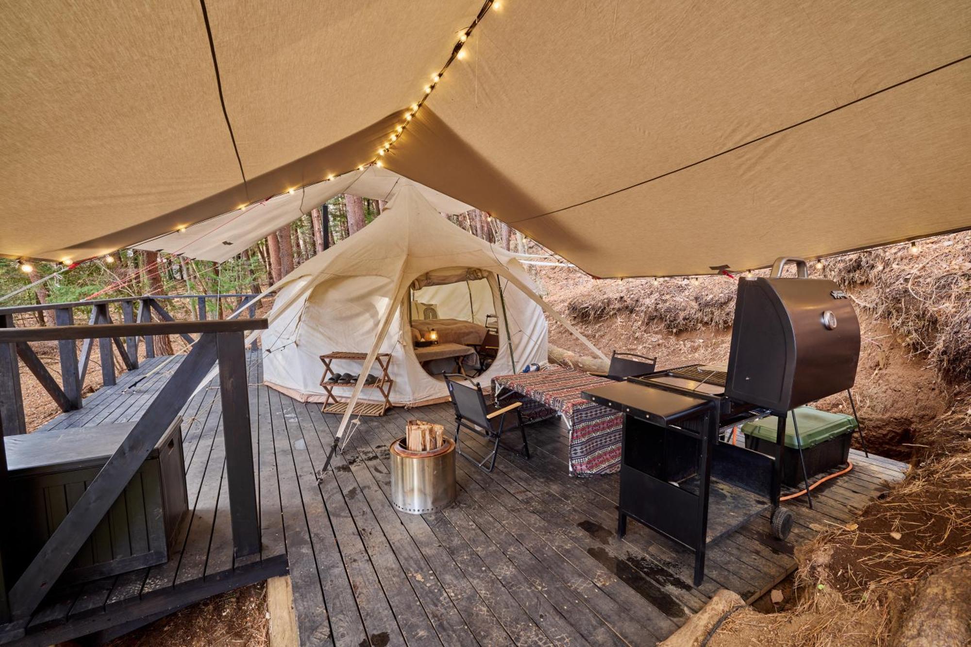 TOCORO. Mt.Fuji CAMP&GLAMPING Hotel Fujikawaguchiko Eksteriør billede