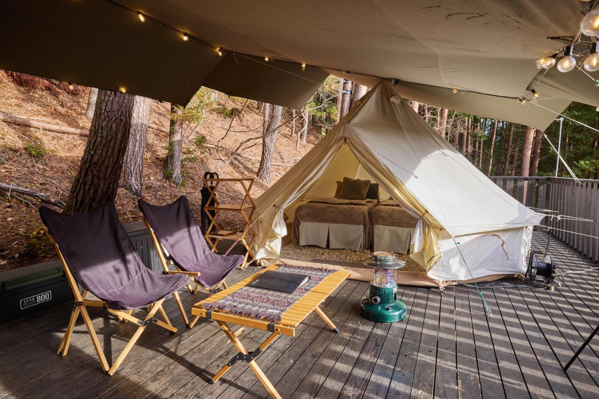 TOCORO. Mt.Fuji CAMP&GLAMPING Hotel Fujikawaguchiko Eksteriør billede