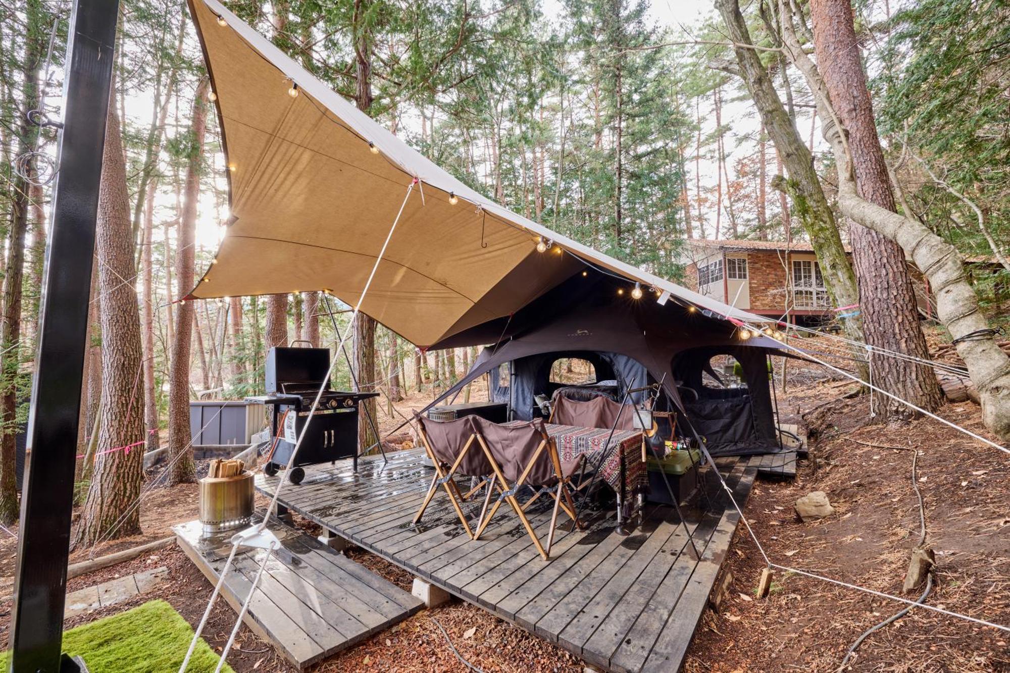 TOCORO. Mt.Fuji CAMP&GLAMPING Hotel Fujikawaguchiko Eksteriør billede