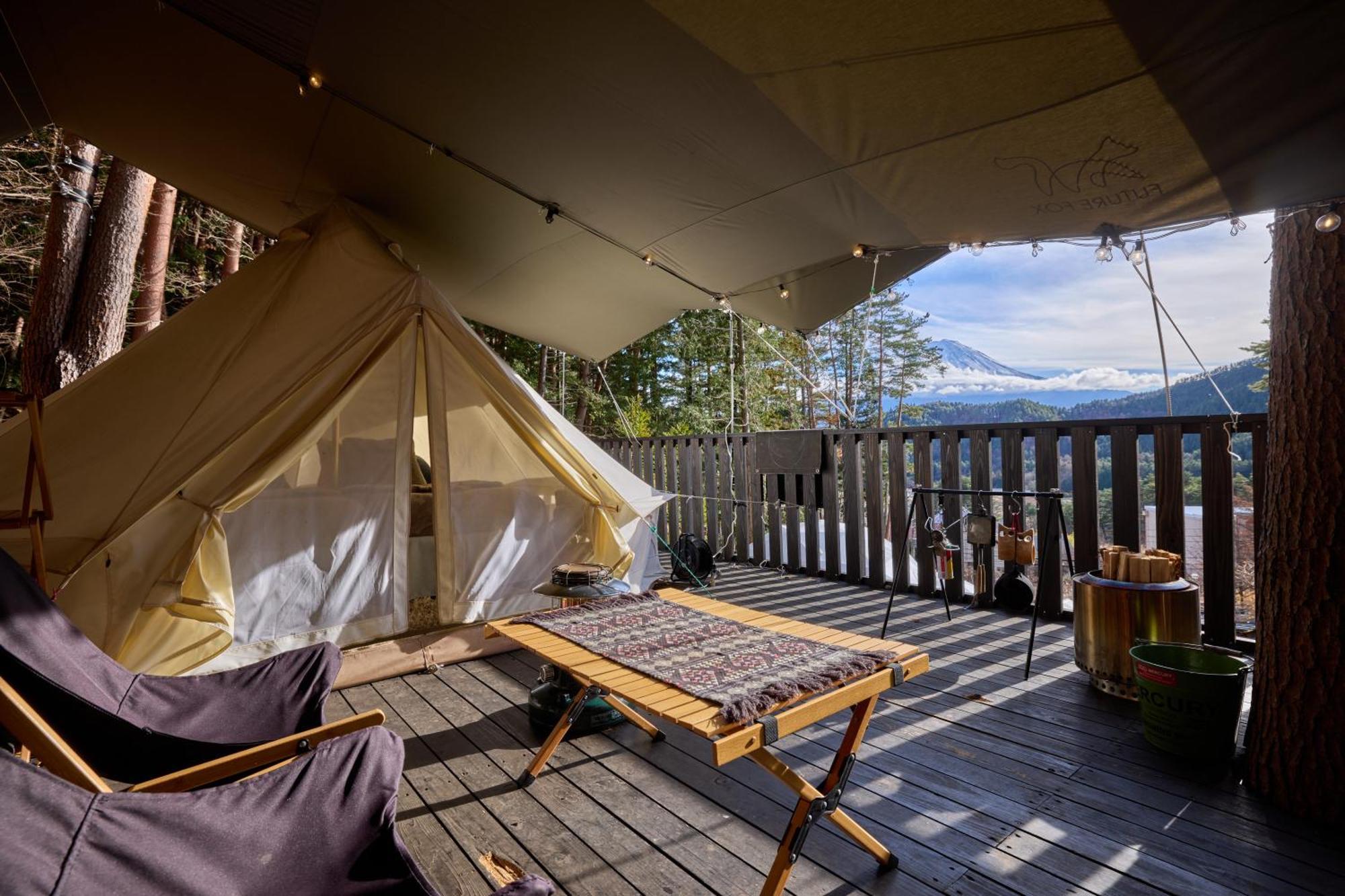 TOCORO. Mt.Fuji CAMP&GLAMPING Hotel Fujikawaguchiko Eksteriør billede